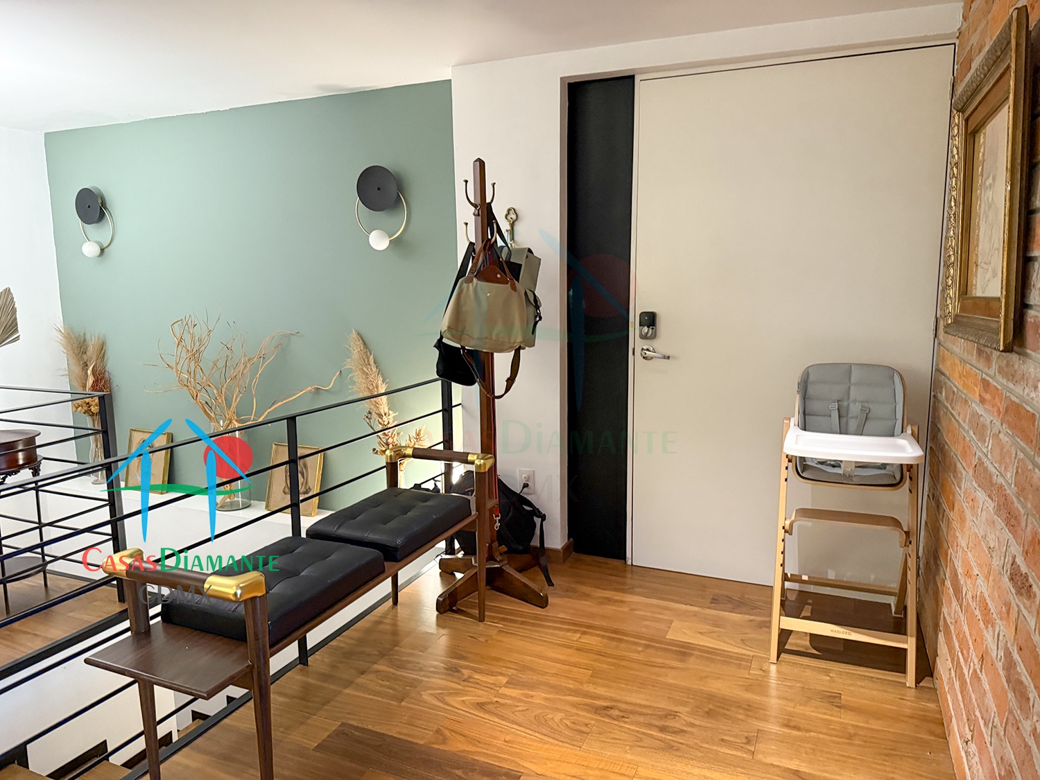 Roma Norte Departamento Orquídea - Vestíbulo de acceso 3